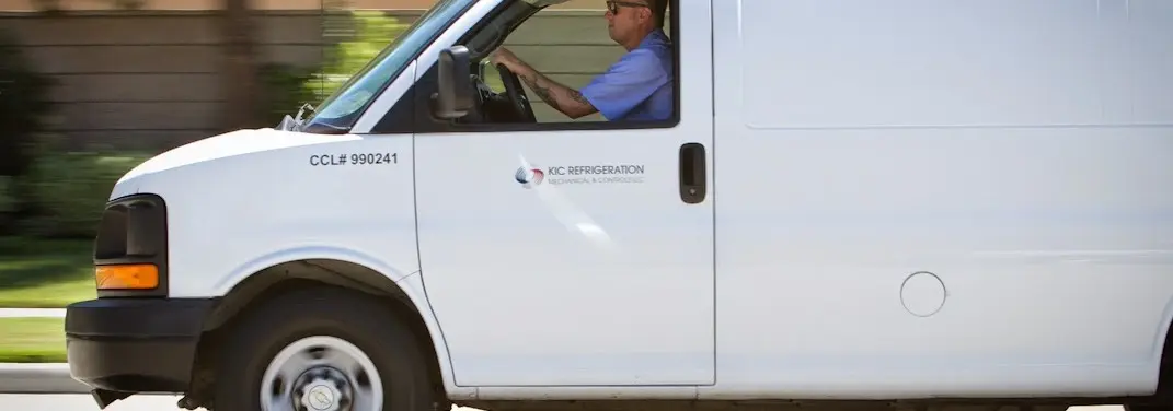 KIC Refrigeration service vehicle serving Berlin area